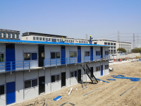 钢结构施工现场